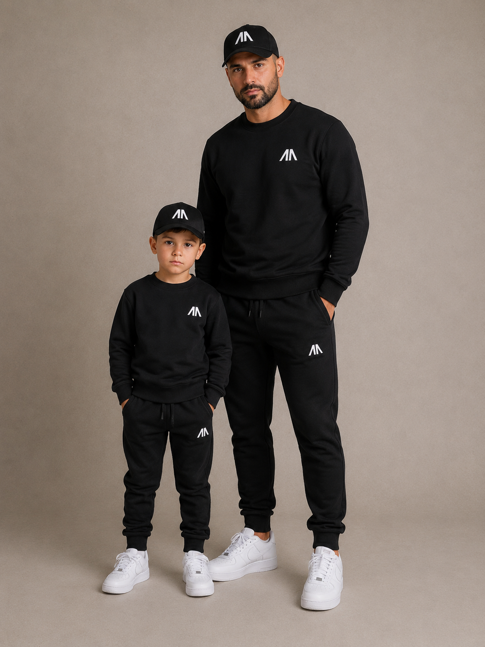 Kinder Tracksuit – Schwarz