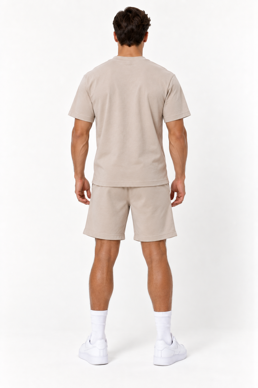 Herren Essential Lounge Set – Sand/Beige