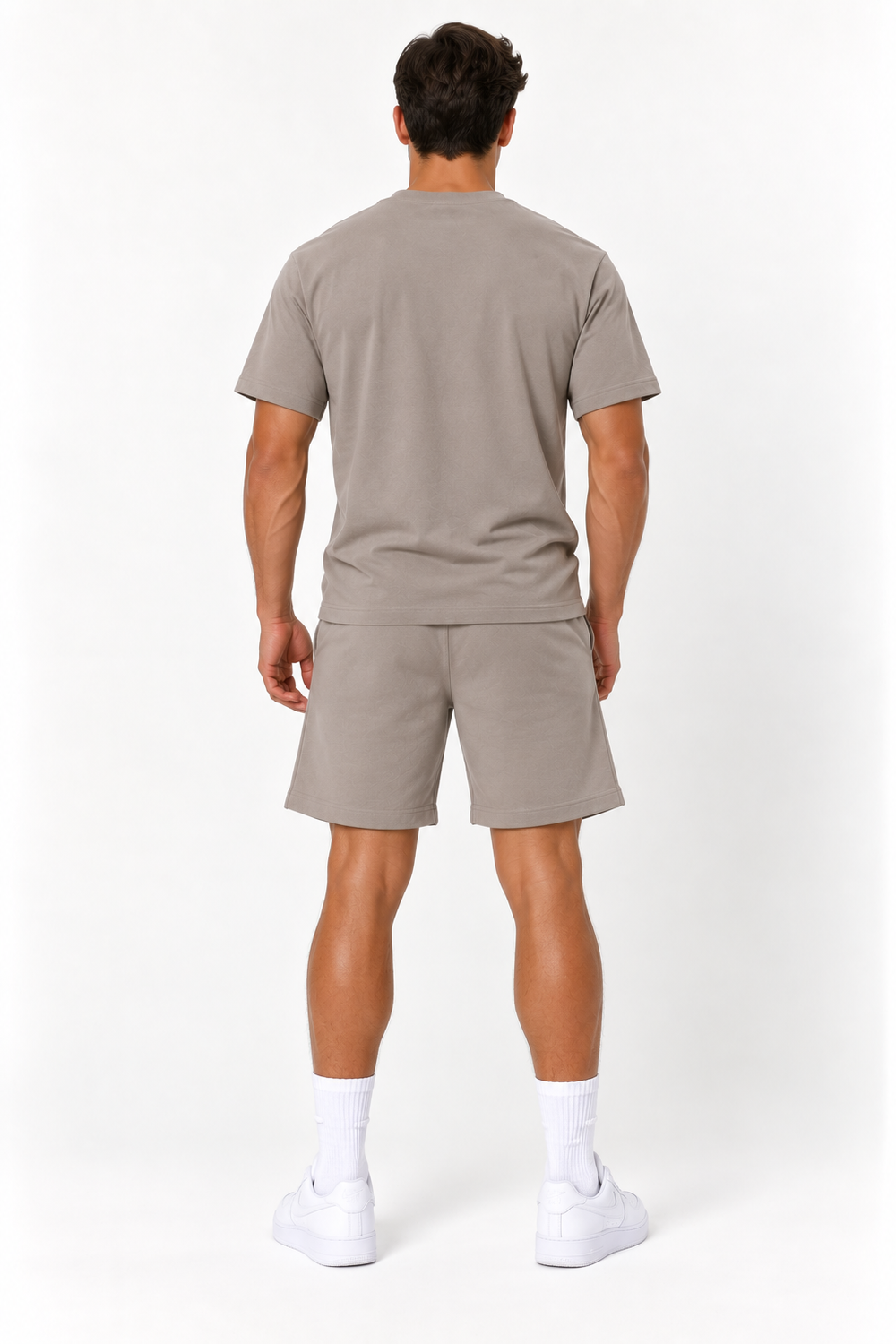 Herren Essential Lounge Set – Taupe