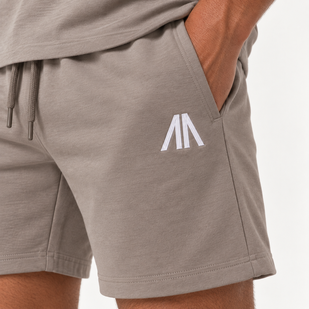 Herren Essential Lounge Set – Taupe