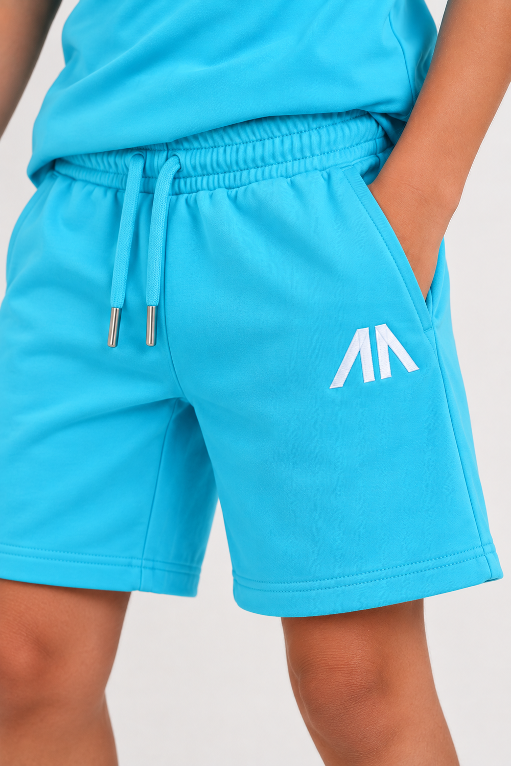 Vater + Sohn Essential Lounge Set – Hellblau (2 Sets)