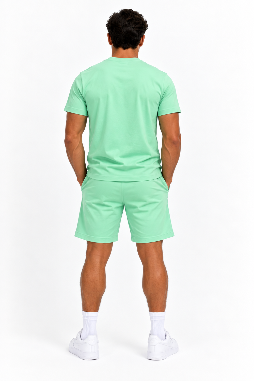 Herren Essential Lounge Set – Mintgrün