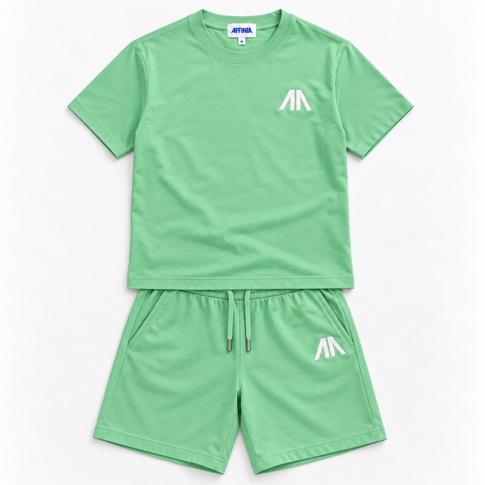 Herren Essential Lounge Set – Mintgrün
