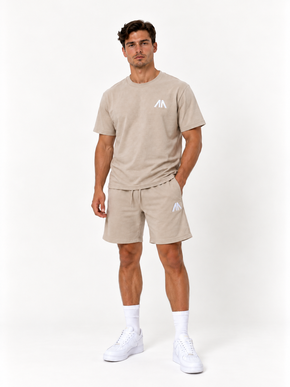 Vater + Sohn Essential Lounge Set – Sand/Beige (2 Sets)