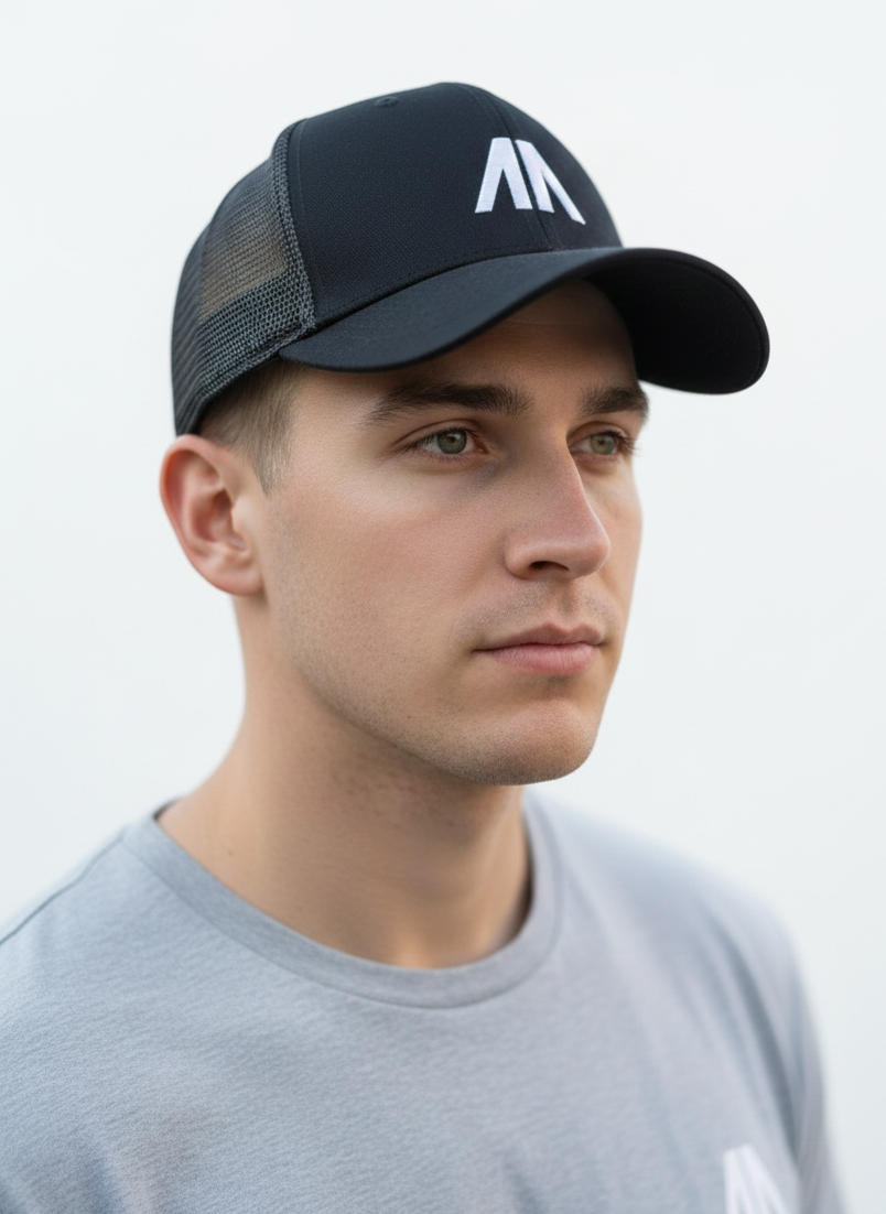 Trucker Cap – Schwarz